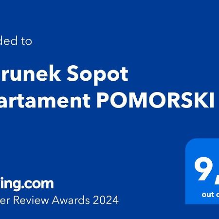 Kierunek Sopot Apartament Pomorski מראה חיצוני תמונה