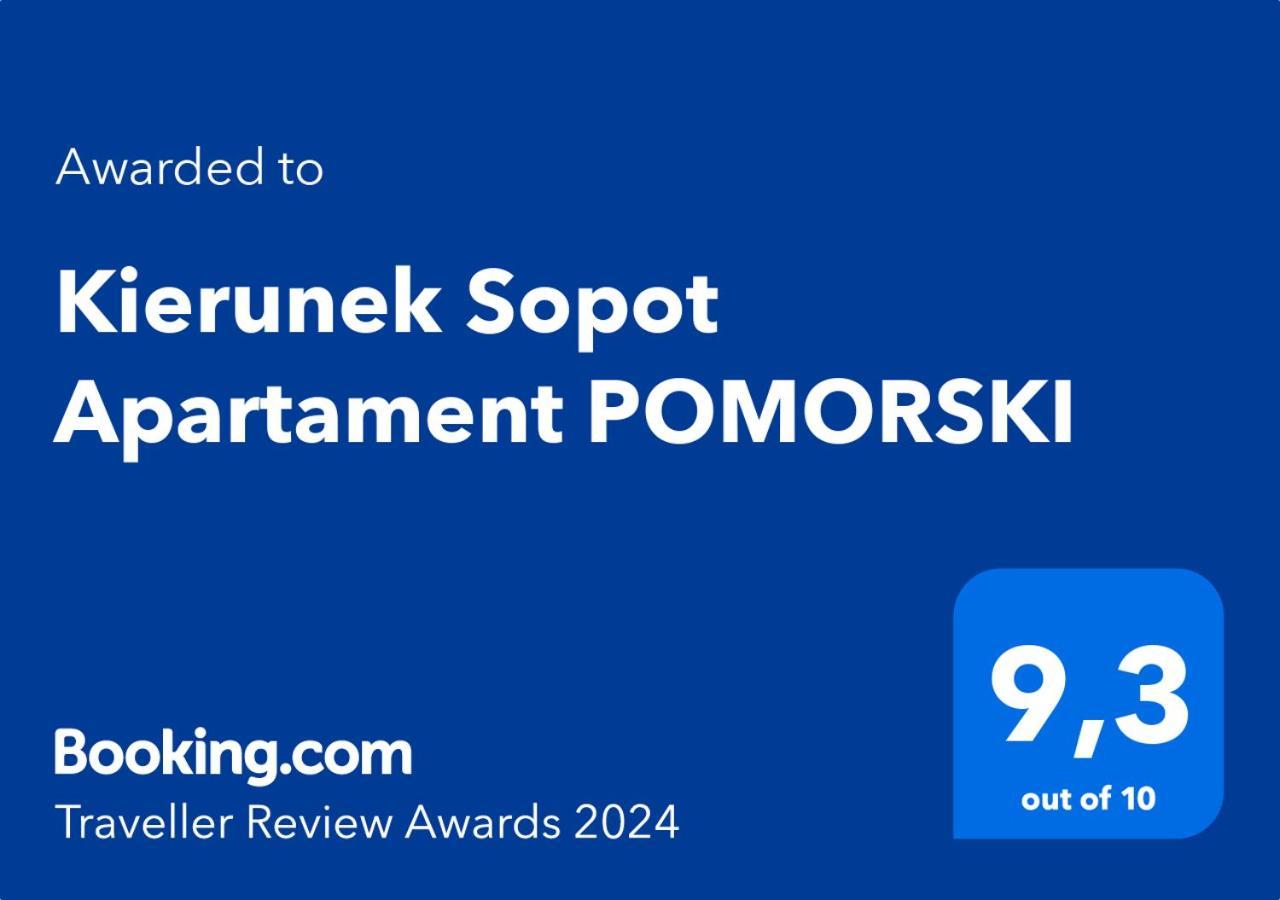 Kierunek Sopot Apartament Pomorski מראה חיצוני תמונה